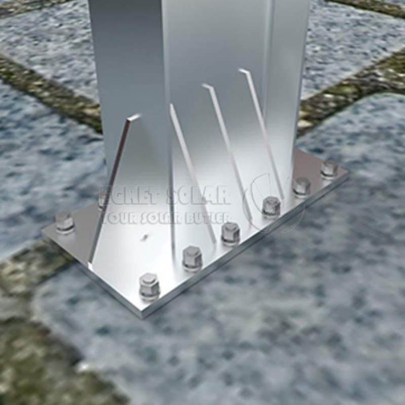 Solar Carport Solar Parking Car Mounting System Carport Carbon Steel