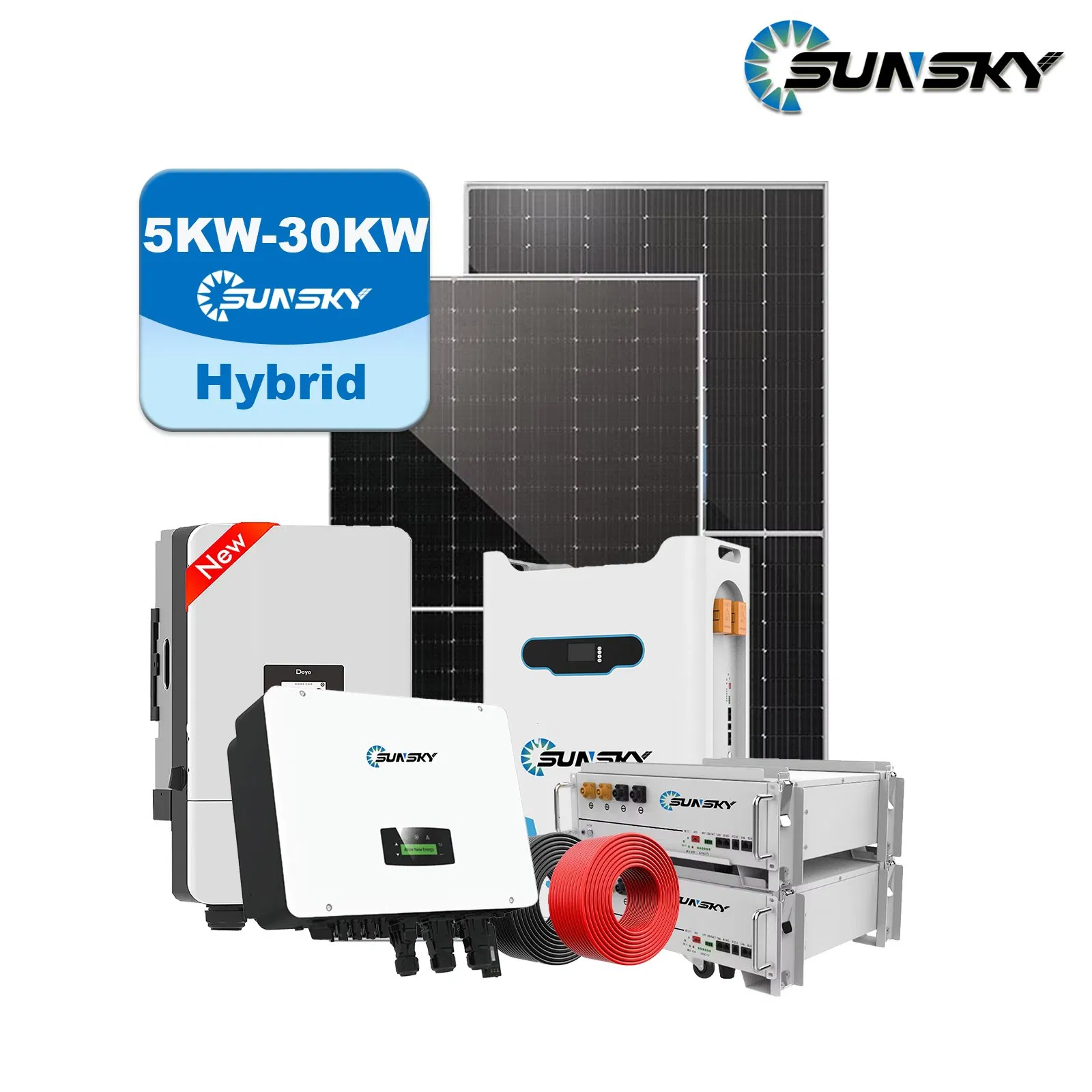 Wholesale 10kw 20kw 30kw Industrial Solar Energy System off Grid Solar Power System Low Price Germany PV Solution off Grid 30kw