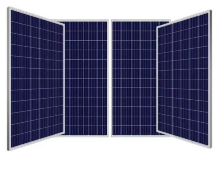 High Efficiency Monocrystalline Silicon Half Cell Solar Panel Customizable Power Glass Front Cover Direct Manufacturer
