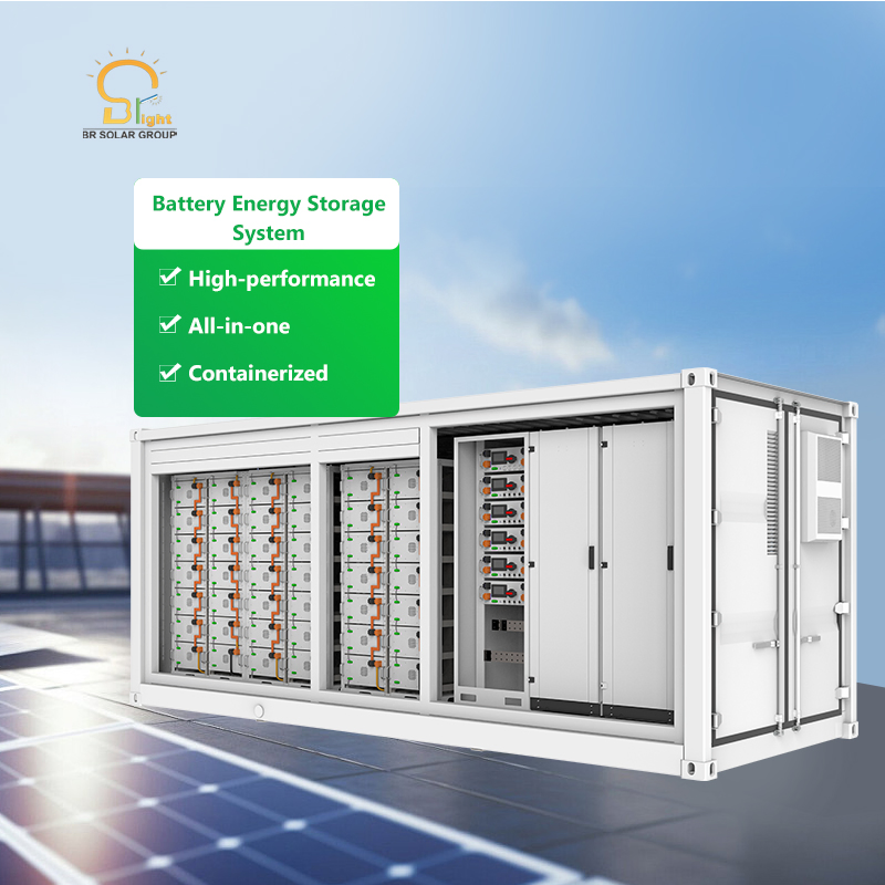 Commercial Br Solar Hybrid Inverter Storage System LiFePO4 Container Battery with ISO