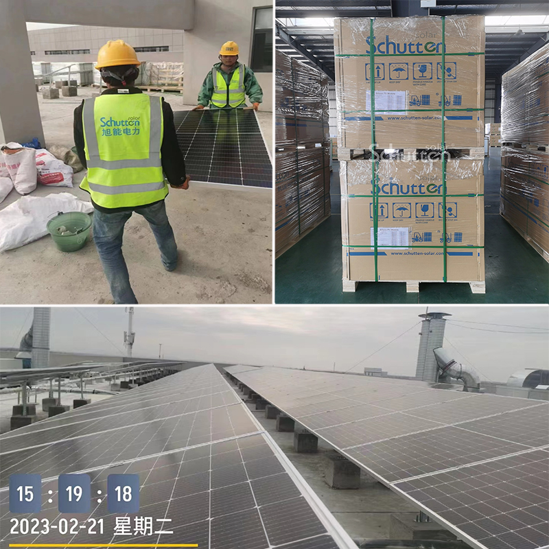 Modernization Portable Mono Glass Solar Panels 550W Solar Module