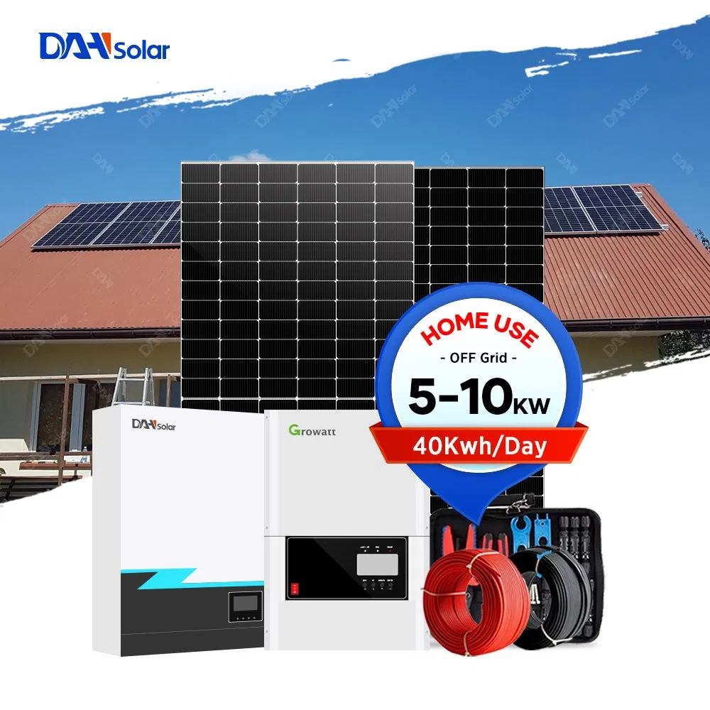Dah All in One Home 3kw 5kw 10kw 15kw 20kw 50kw off Grid Solar System Complete Kit