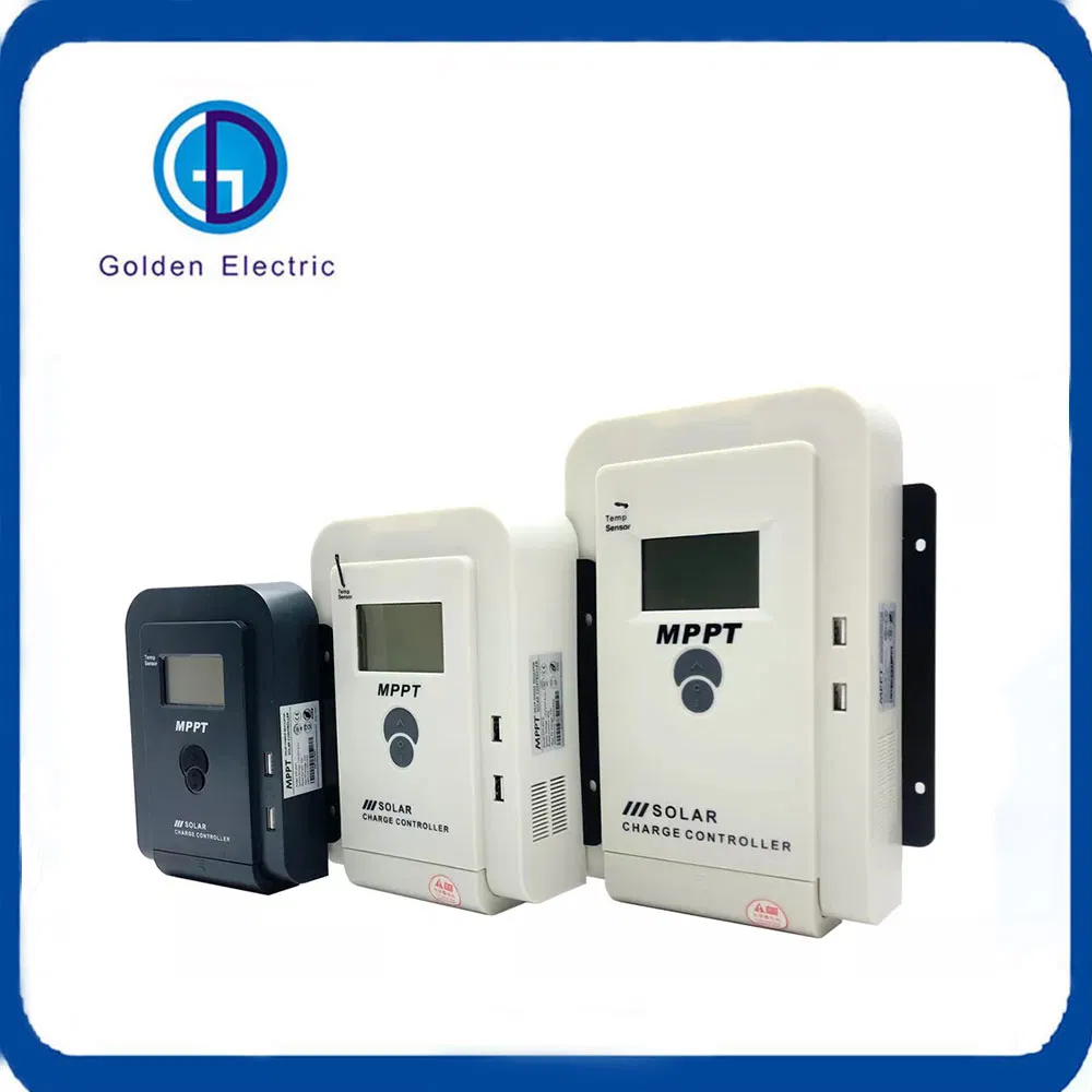 MPPT Solar Charge Controller 12V 24V 48V Auto 10A 20A 30A 40A 50A 60A Solar PV Charger Regulator with LCD USB