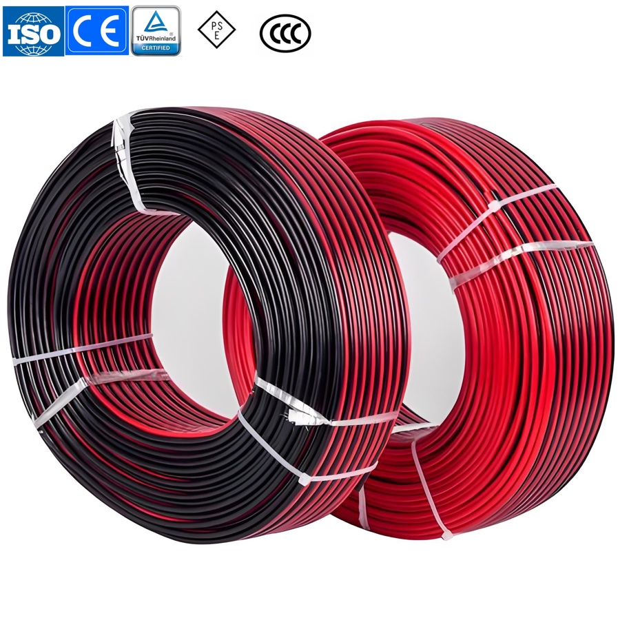 TUV Certified Wire Copper Solar PV DC Cable with CE Low Price