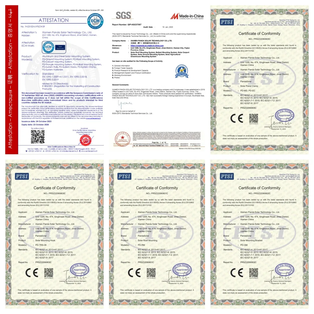 Certifications Display