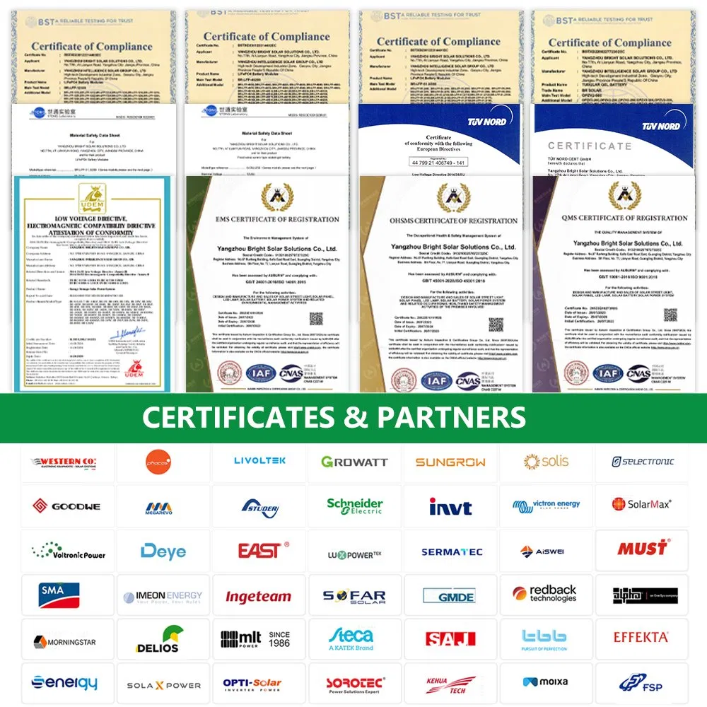 Home Br Solar Containerized Energy Hybrid Inverter Storage System with ISO