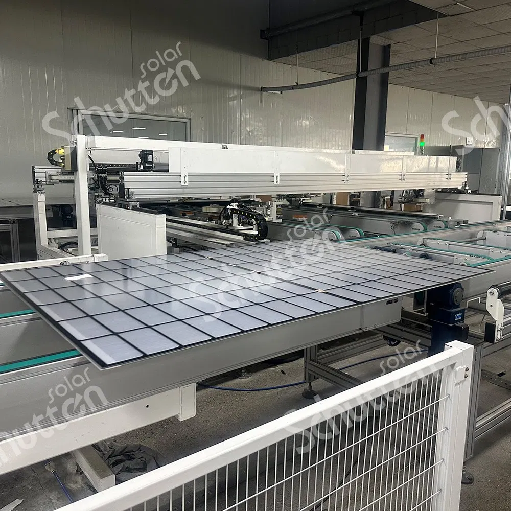 High-Efficiency 510W Bifacial Solar Panel with Double Glass