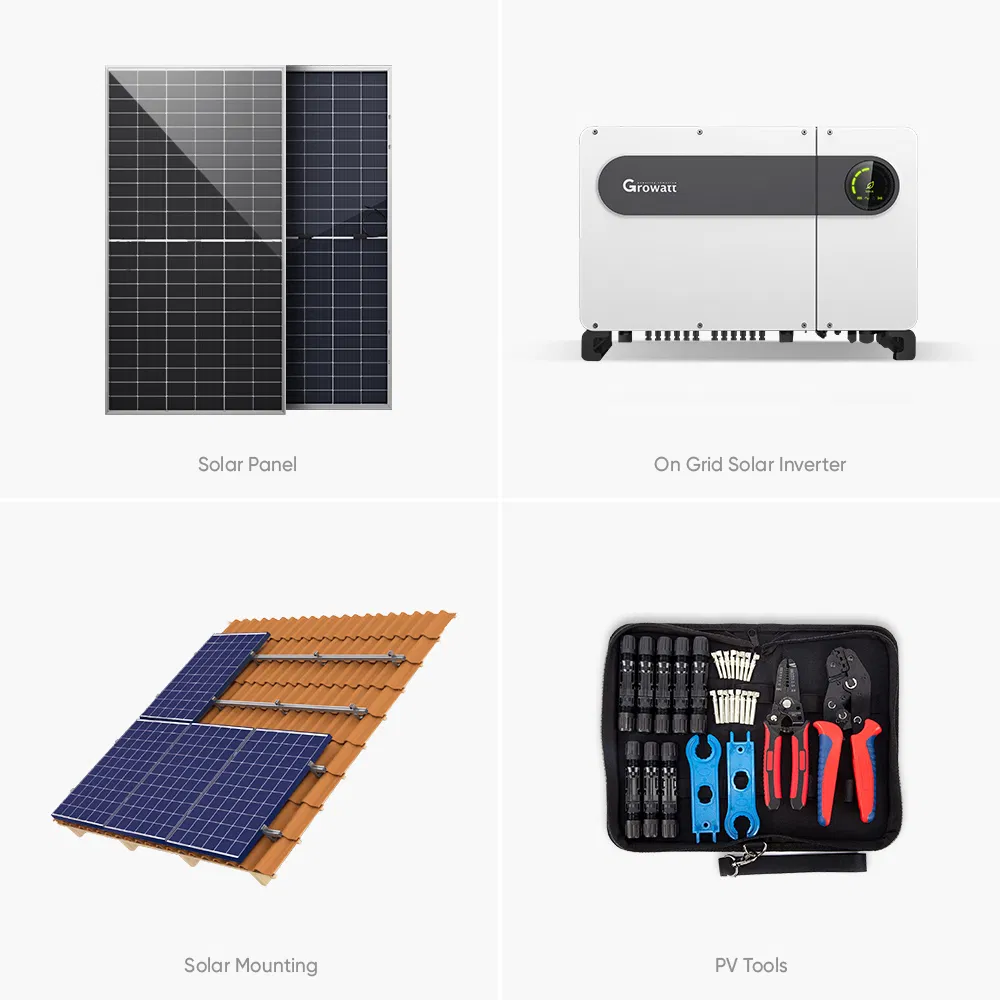 Sunpal On Grid Solar Power System 80Kw 100Kw 120Kw Solar Systems Complete Kit From China