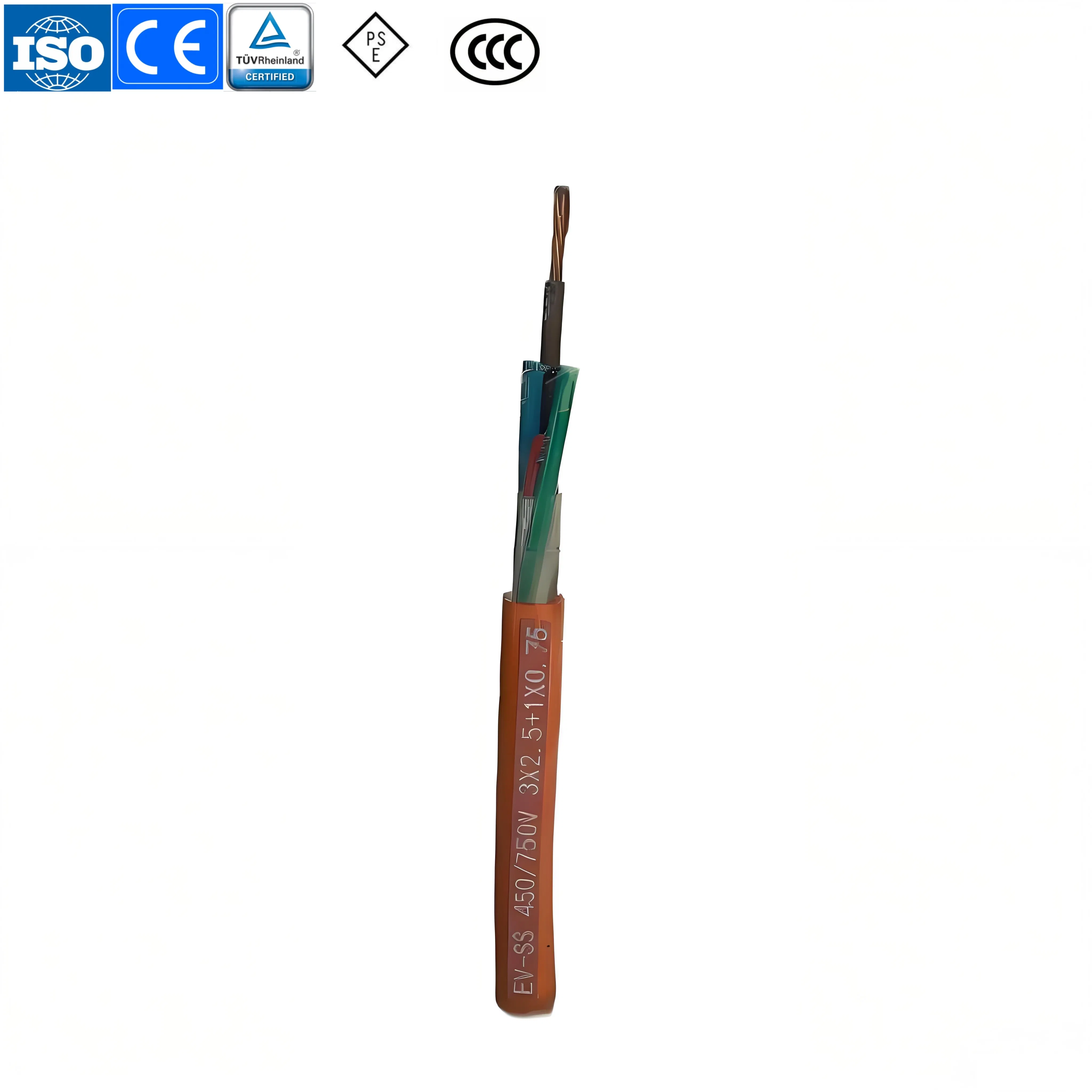 CE Approved China Copper Electric Flexible PVC Sheathed Power Cable Good Service