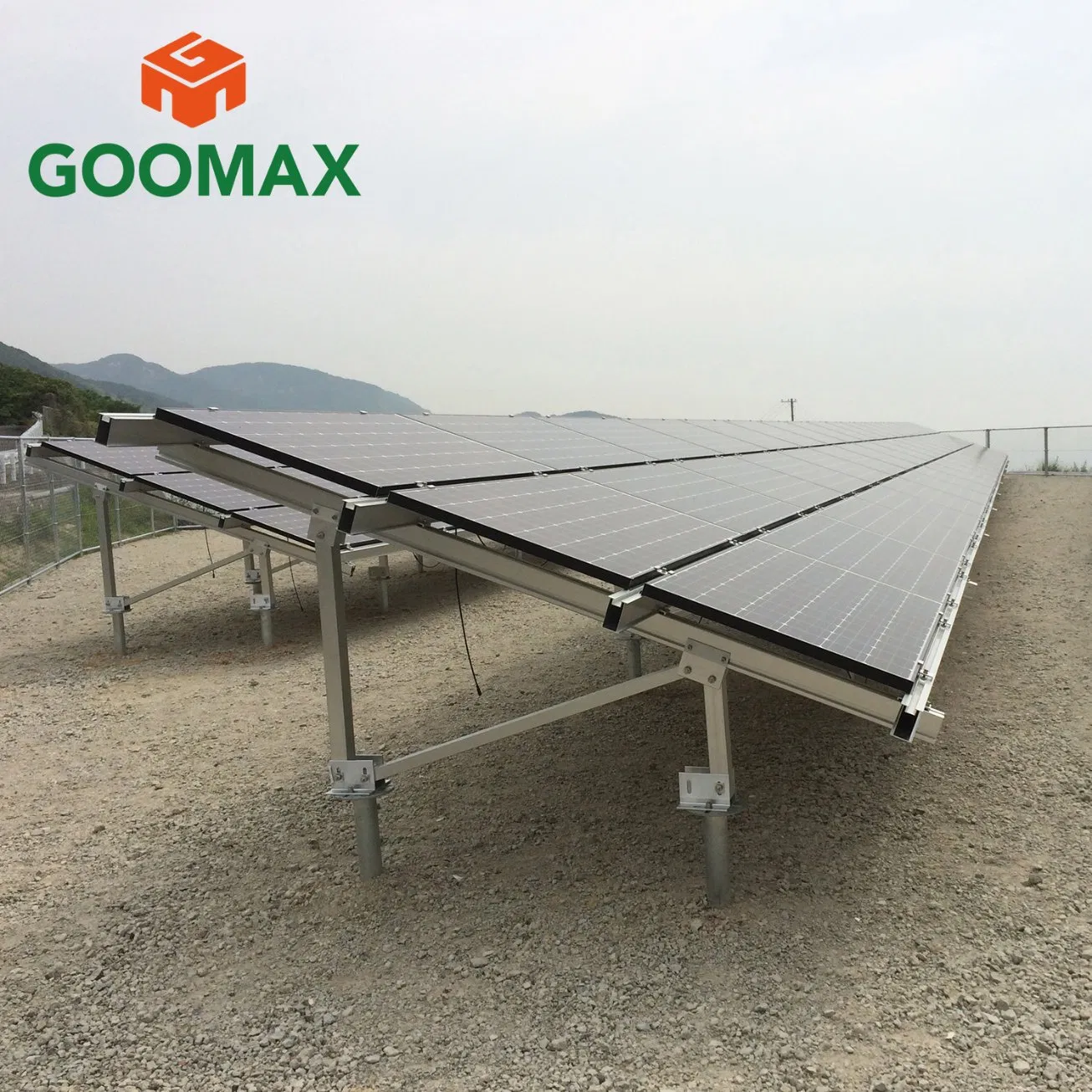 Durable Ground Screw Solar Mounting System for Easy Installation