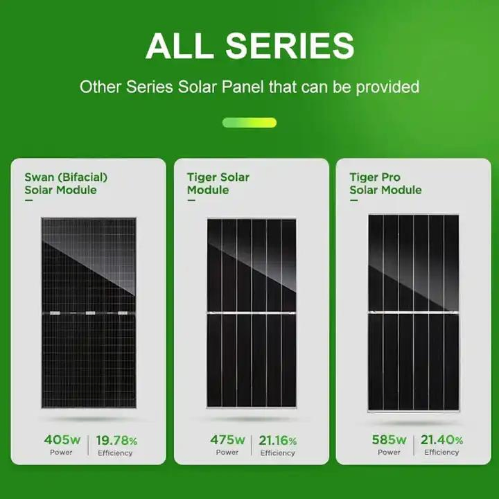Jinko Tiger Neo N-Type 66hl4m-Bdv 600-625 Watt Bifacial Module with Dual Glass 600W 605W 610W 615W 620W 625W Solar Panels