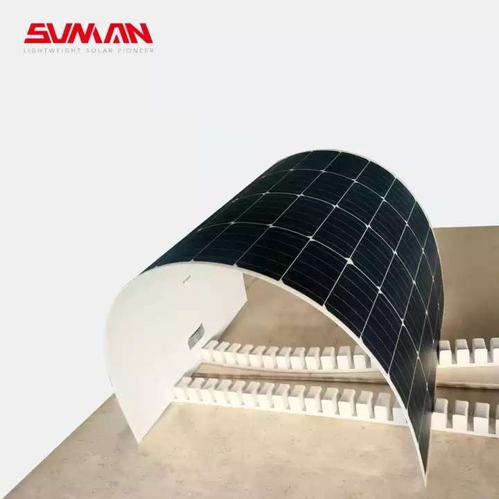 Factory Price Solar Power Sunman Panels 430W 500W 520W Flexible Photovoltaic Panel