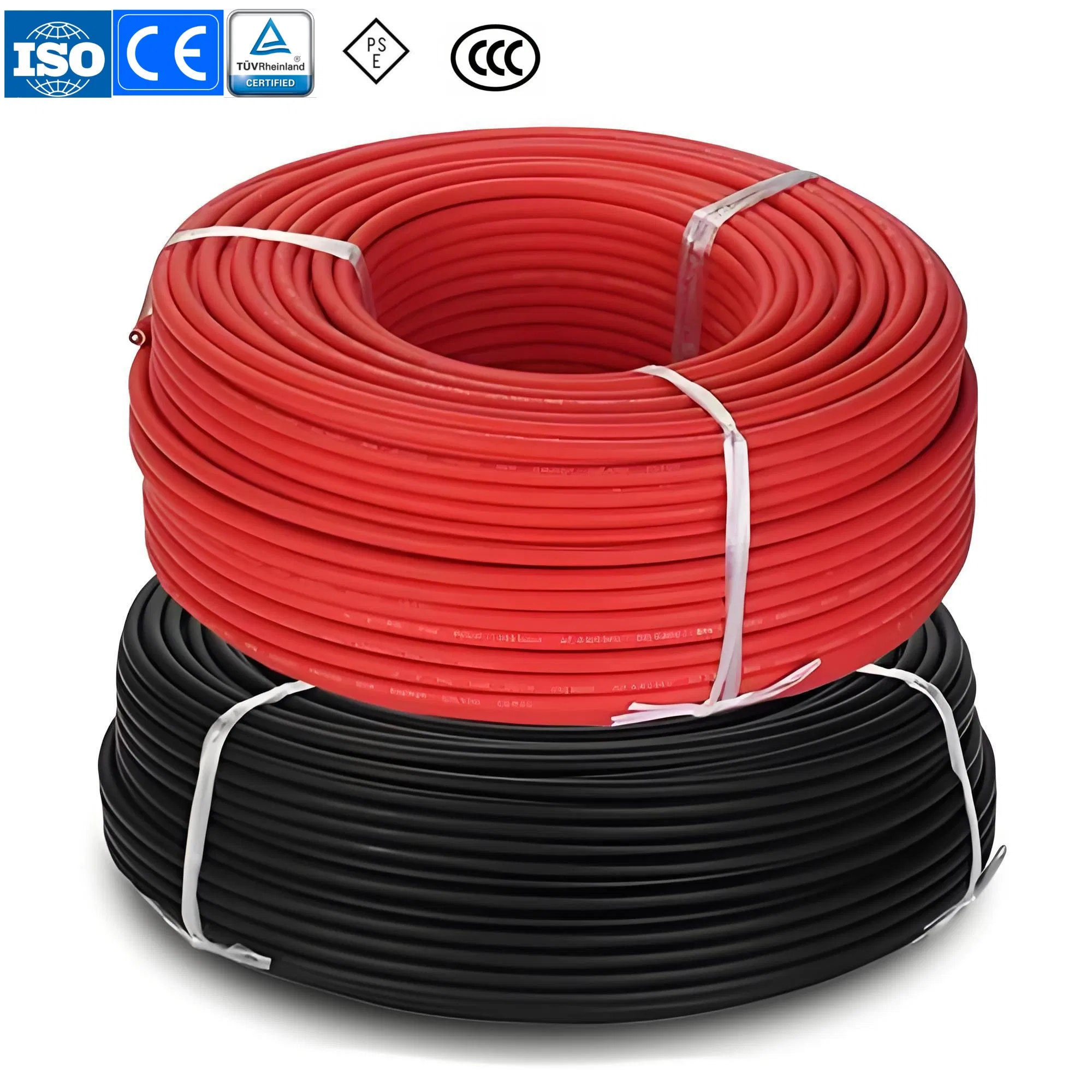 Insulated TUV Certified PV Solar Power Electrical Photovoltaic Cable with Factory Price
