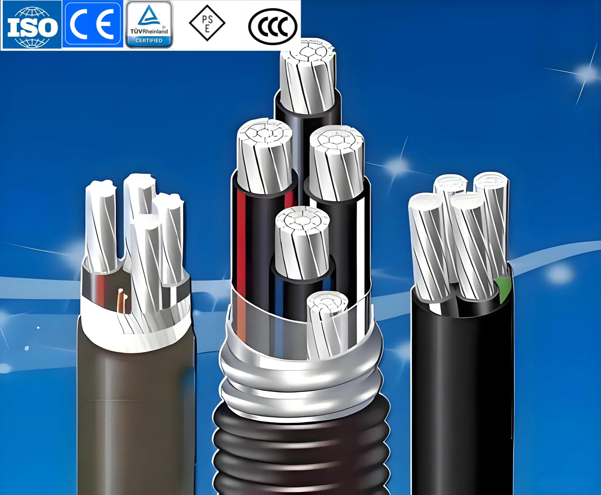 Manufacture XLPE TUV Certified Wire Copper Photovoltaic PV Power Solar Electric Cable