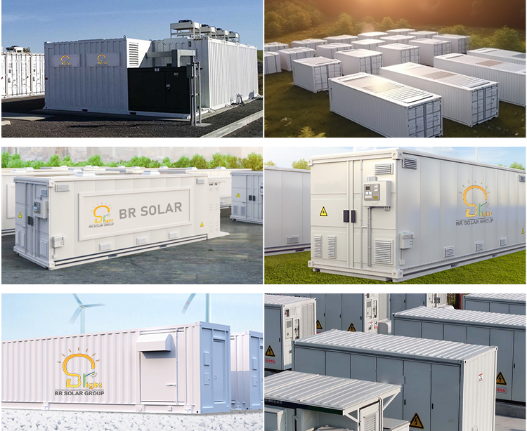 Commercial Br Solar Hybrid Inverter Storage System LiFePO4 Container Battery with ISO