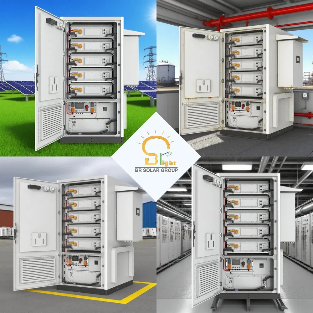 Br Solar 100kw Liquid Cooling Industrial Cabinet 261kwh LFP Battery Container Solar Energy Storage System