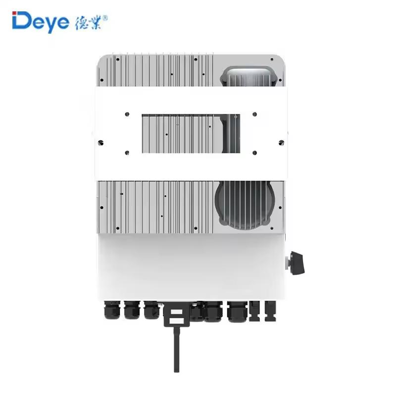 Deye Solar Inverter on Grid MPPT Wholesale Hybrid Inverter DC to AC 5kw 6kw 8kw 10kw 12kw 16kw Home Inverter Hybrid Single Phase for Solar Energy Systems