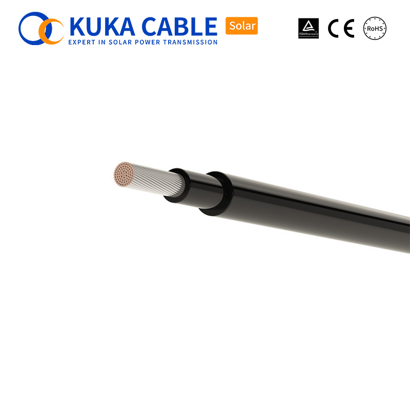 UL TUV Red or Black 4mm/6mm CPR CCA Ad8 Solar Cable DC Cable
