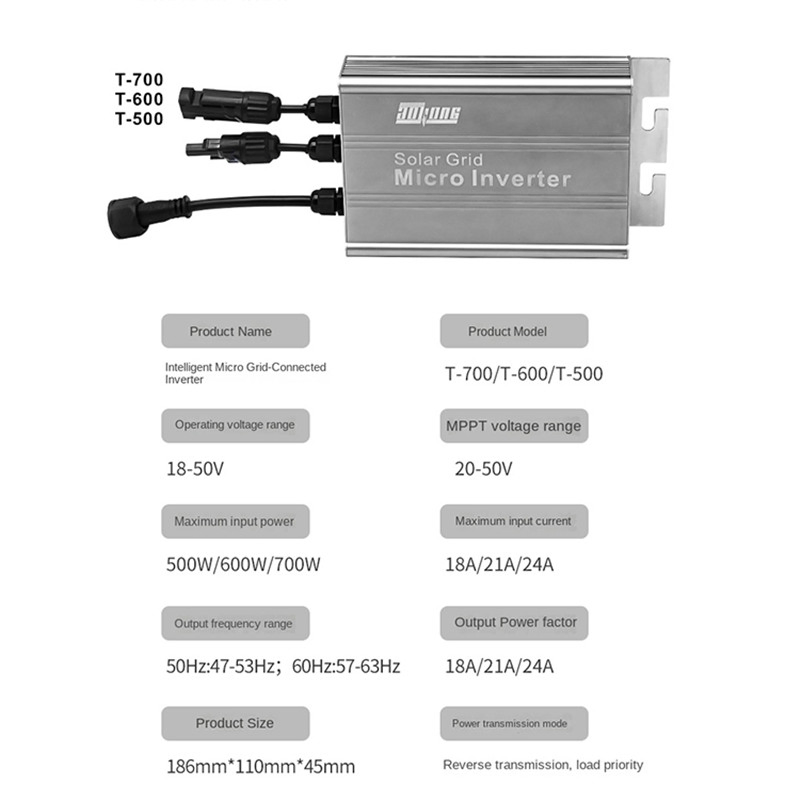 Best High Quality 600W 700W 800W Complete Home Solar Power System Solar Kit on Grid with Solar for Solar Panel