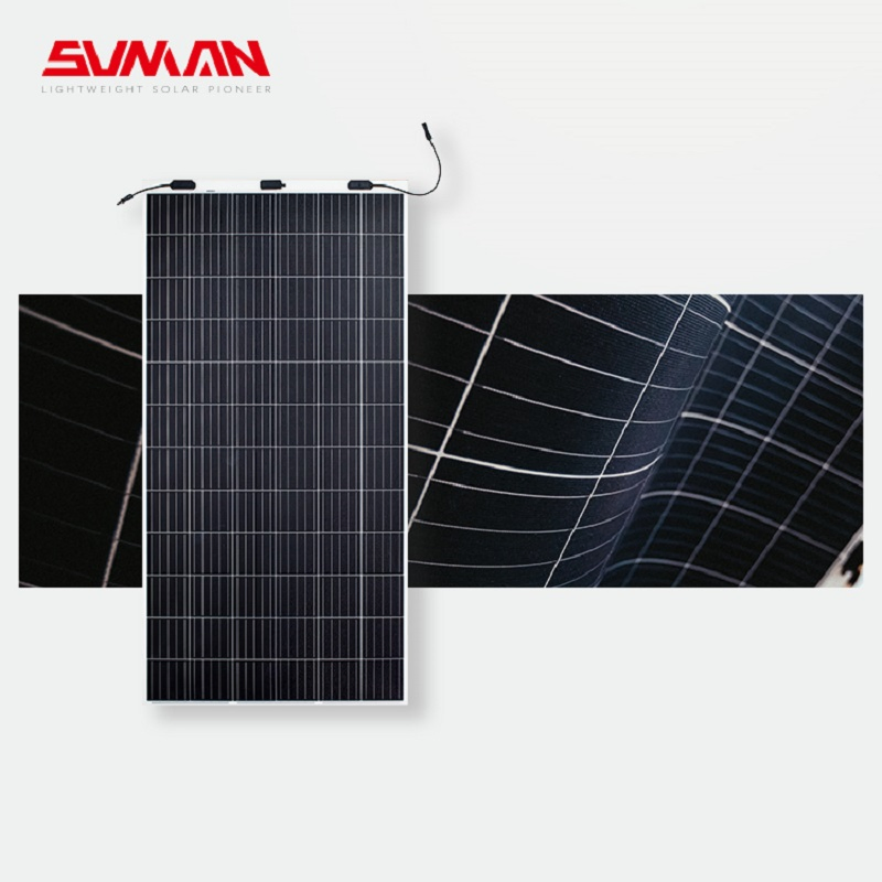 Factory Price Solar Power Sunman Panels 430W 500W 520W Flexible Photovoltaic Panel
