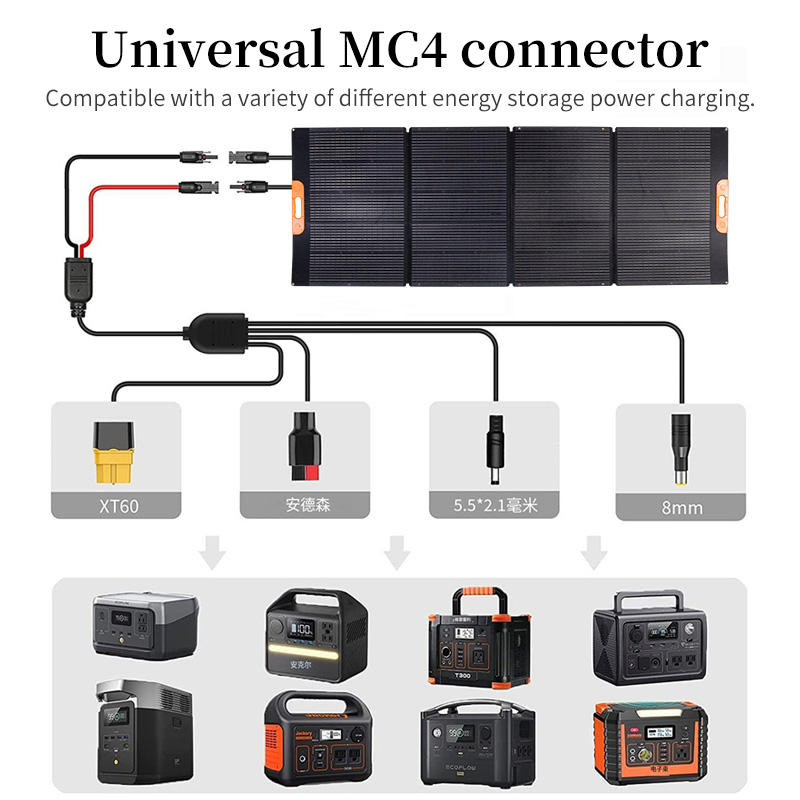 High Efficiency Portable 420W Mono Solar Panel for Travel