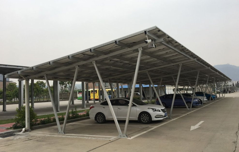 Factory Supply Galvanized Steel Residential Solar Carport Mounting System