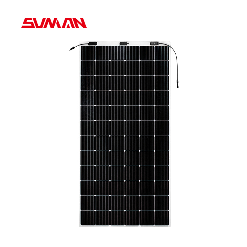 Factory Price Sunman Flexible Solar Panel 250W 365W 430W 500W 520W Lightweight Monocrystalline Flexible Solar Panel for Solar Panel System with Adhesive