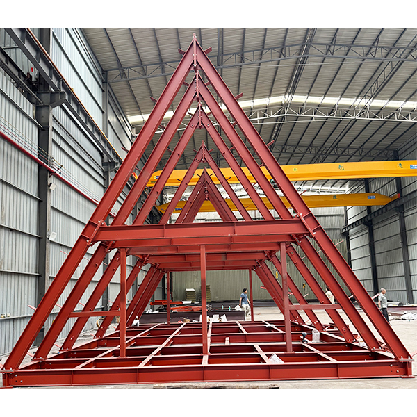 Fast-Installed High Quality Luxury Guesthouse Hotel Modular Prefab Villa Frame Triangle House Prefabricated Villa A-Frame House