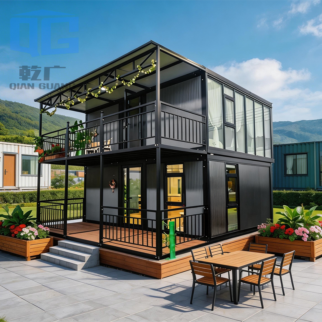 Luxury Expandable Container House Attached 2 3 4 5 Bedroom Cottage Manufactured Prefab Home Granny Flat Living Home