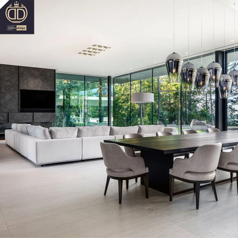 Foshan Contemporary Whole House Customization Bedroom Living Room Interior Design For House Villa Service
