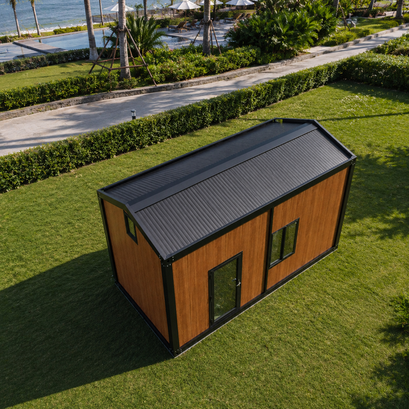 Luxury Prefab House Modular Resort Cabin - Portable Modern Container Villa for Glamping &amp; Homestay