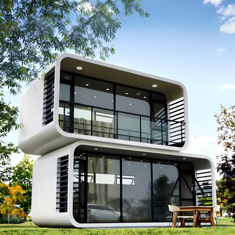 Cheap Prefab Popular Apple Cabin House Price Prefabricated Portable House Sleeping Container House for Hotel