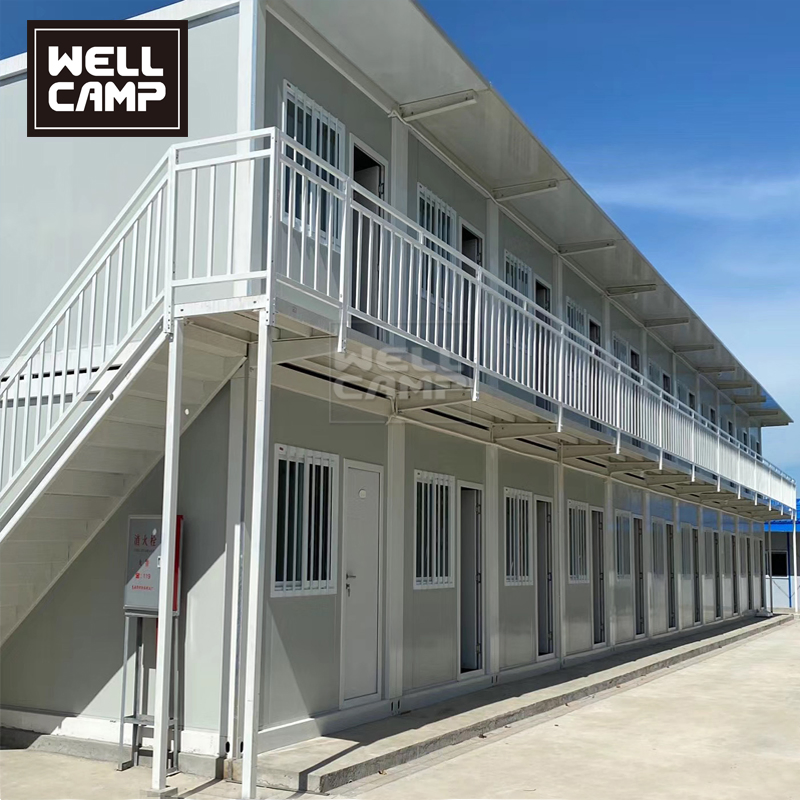 Fast Install and Affordable Prefab Container Accommodaiton Dormitory Building for Worker Construction Worker Camp