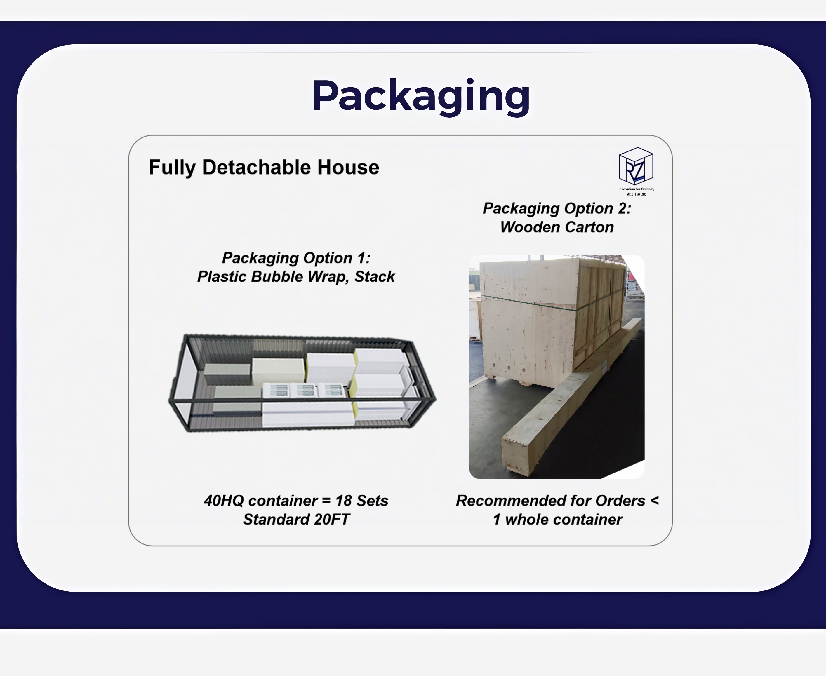 Detachable Container House Base