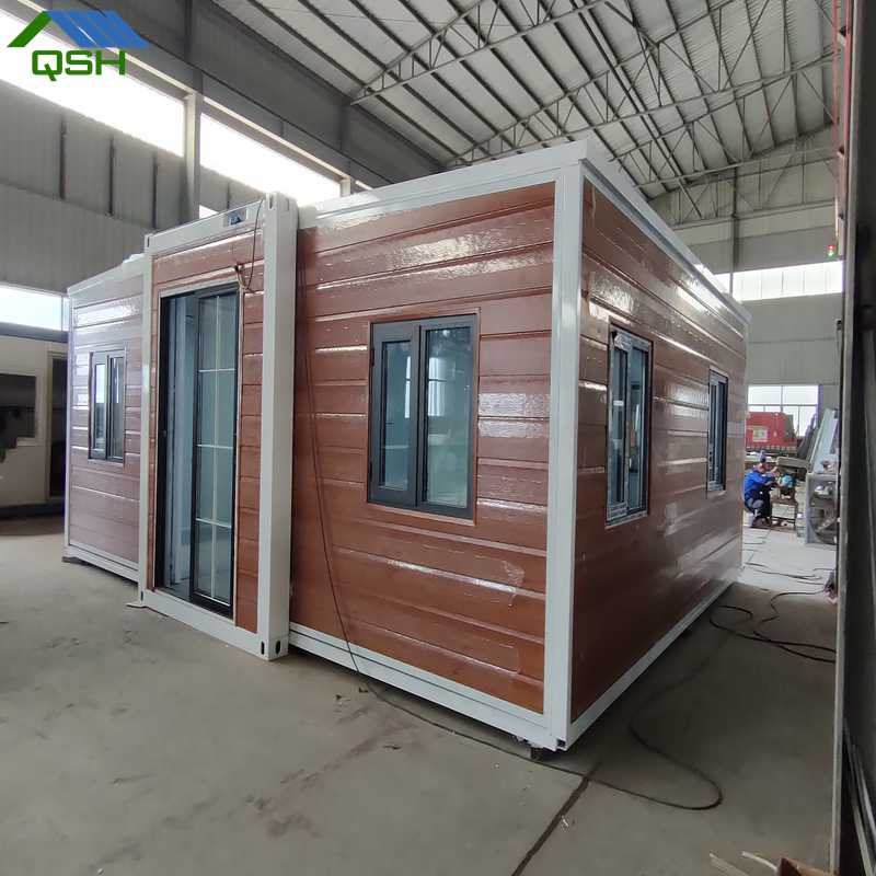 Mobile 2 Bedroom Granny Flat Expandable Container House for Office Courtyard