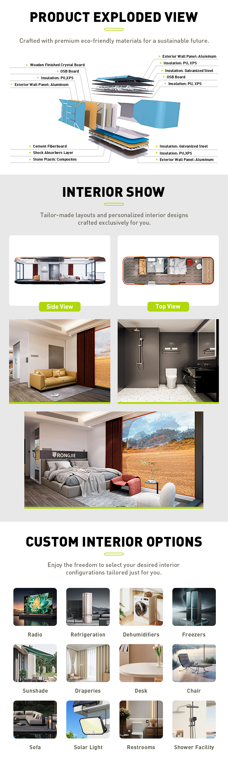Capsule House Design Section
