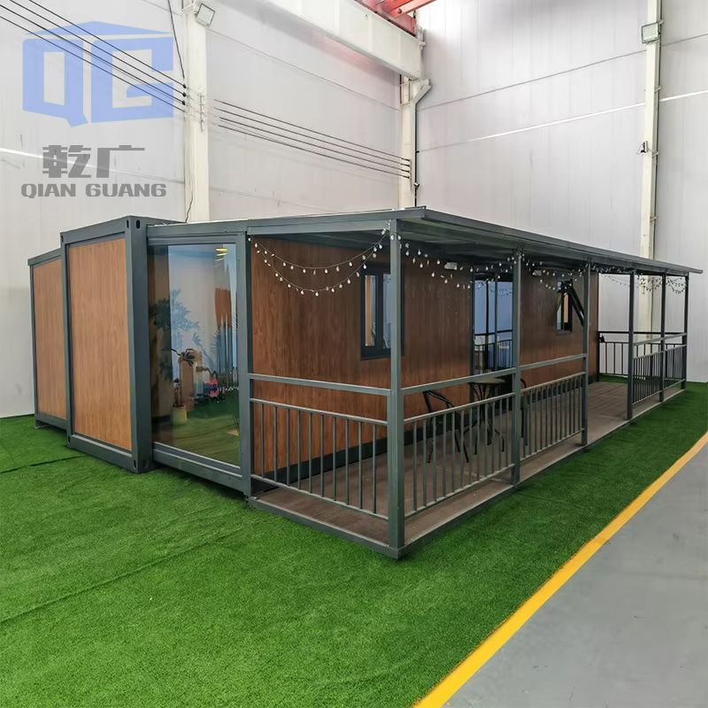 Prefabricated House 40ft 30ft 20ft Modular Home Tiny House 2 3 4 Bedroom Ready Made Steel Frame Custom Container Home