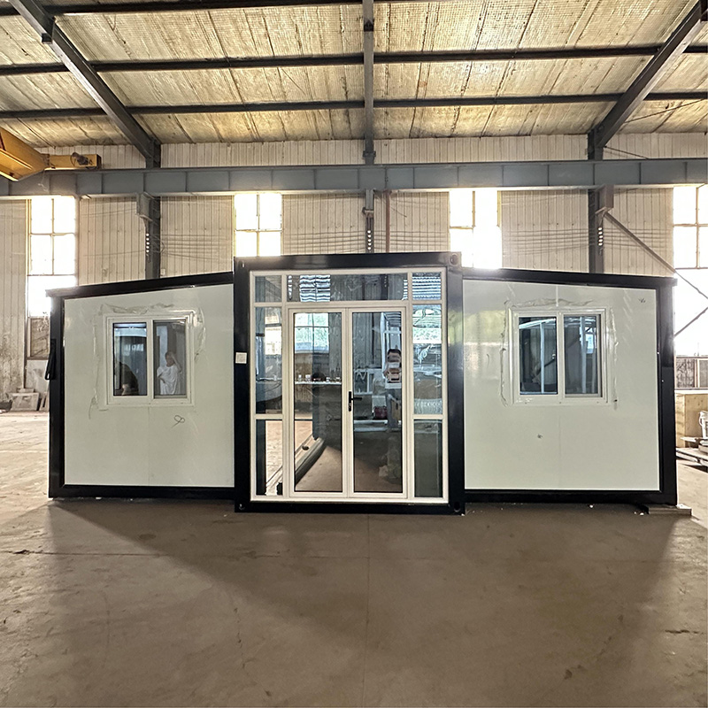 Modern Style 40ft 10ft 20ft Expandable Prefabricated Sandwich Panel Steel Container Houses Customized Color 20x16 3 Bedroom