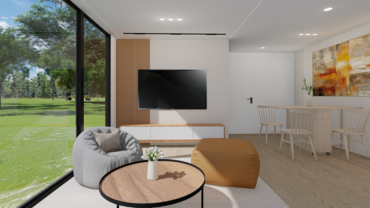 Modern Container Cabin Kit House 3 Bedrooms Custom Cottage Luxury Prefab House Villa