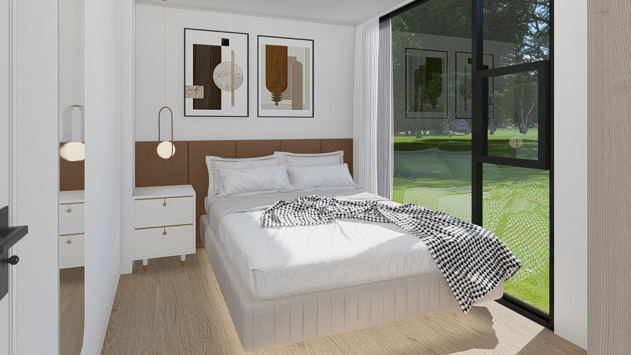 Modern Container Cabin Kit House 3 Bedrooms Custom Cottage Luxury Prefab House Villa