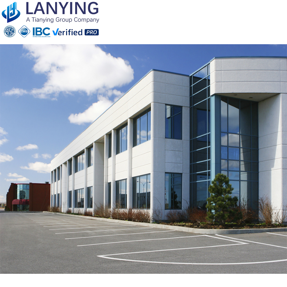 China Modern Design Style Light Steel Frame Building Certified Prefabricated Hospital Steel Structure