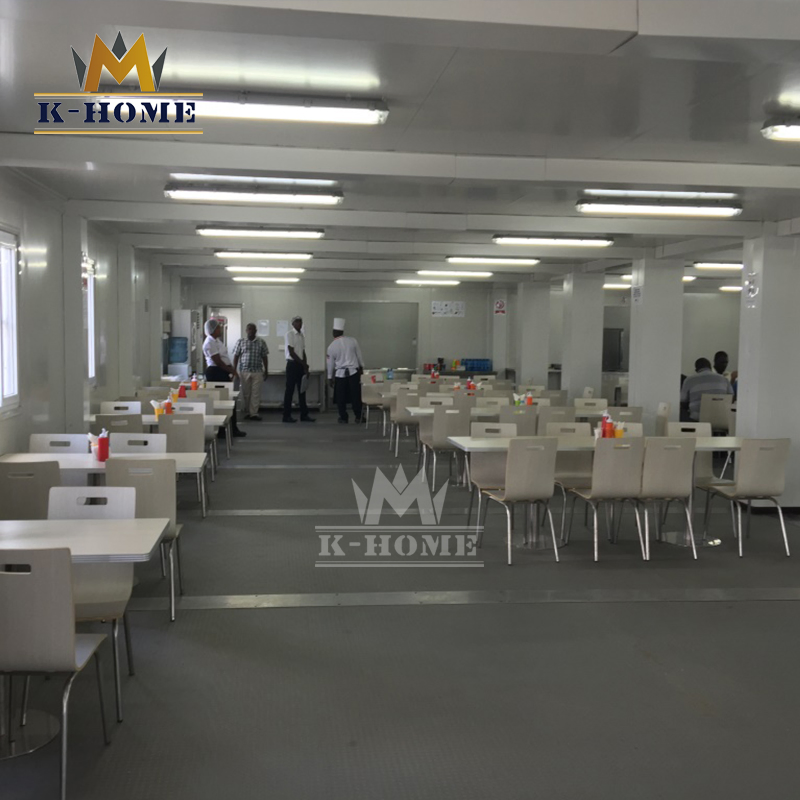 Low Cost Construction Site Housing Solutions 20FT Container House for Labor Camp