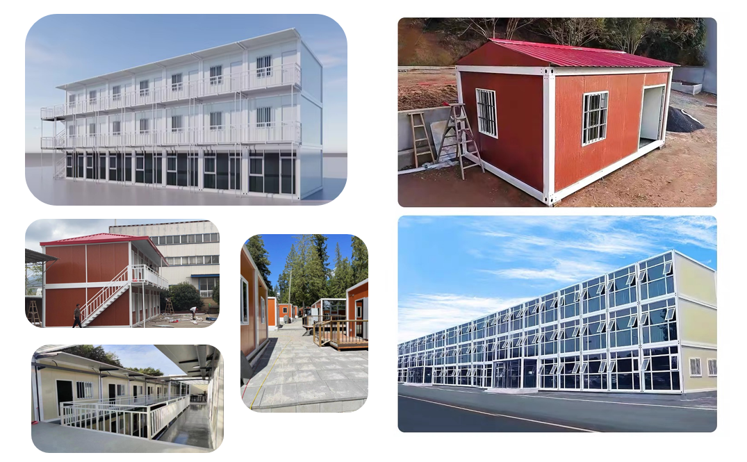 Prefab Steel Structure Breathable Hotel Container House Apple Cabin Modular Flat Pack Modern Office Pod E70 Model