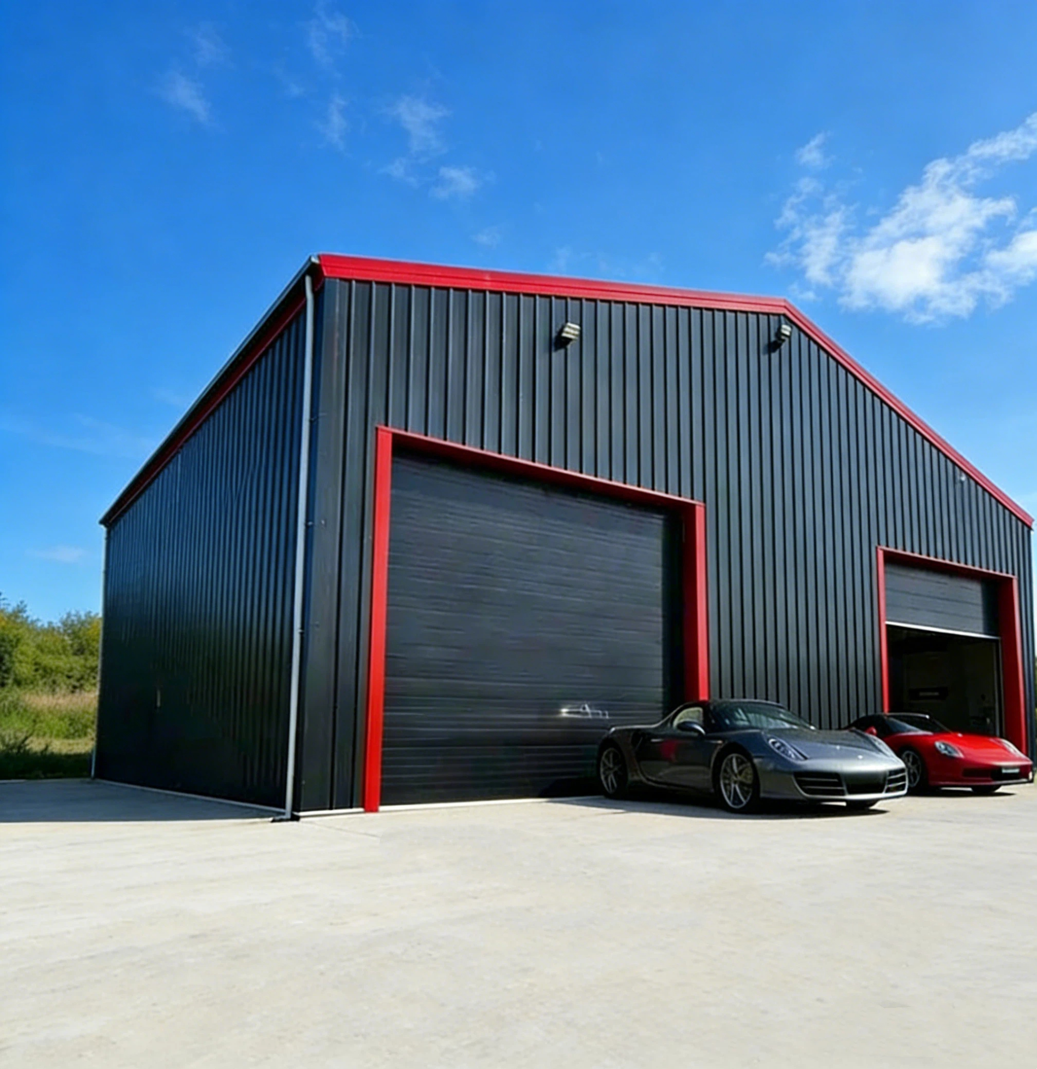 Fast Build Prefabricated Steel Structure Warehouse Prefab Workshop Commercial Industrial Building Steel Construction Kits