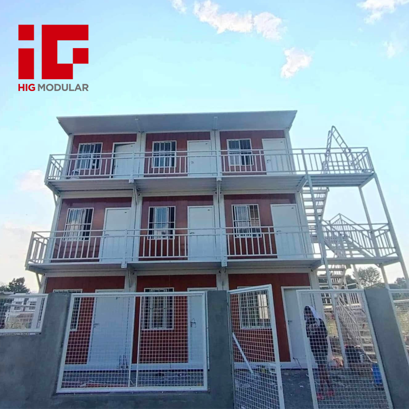 3 Floor School Building Prefabricated Classrooms Safety Prefab Construction Foldable Container House Portable Apartment Building
