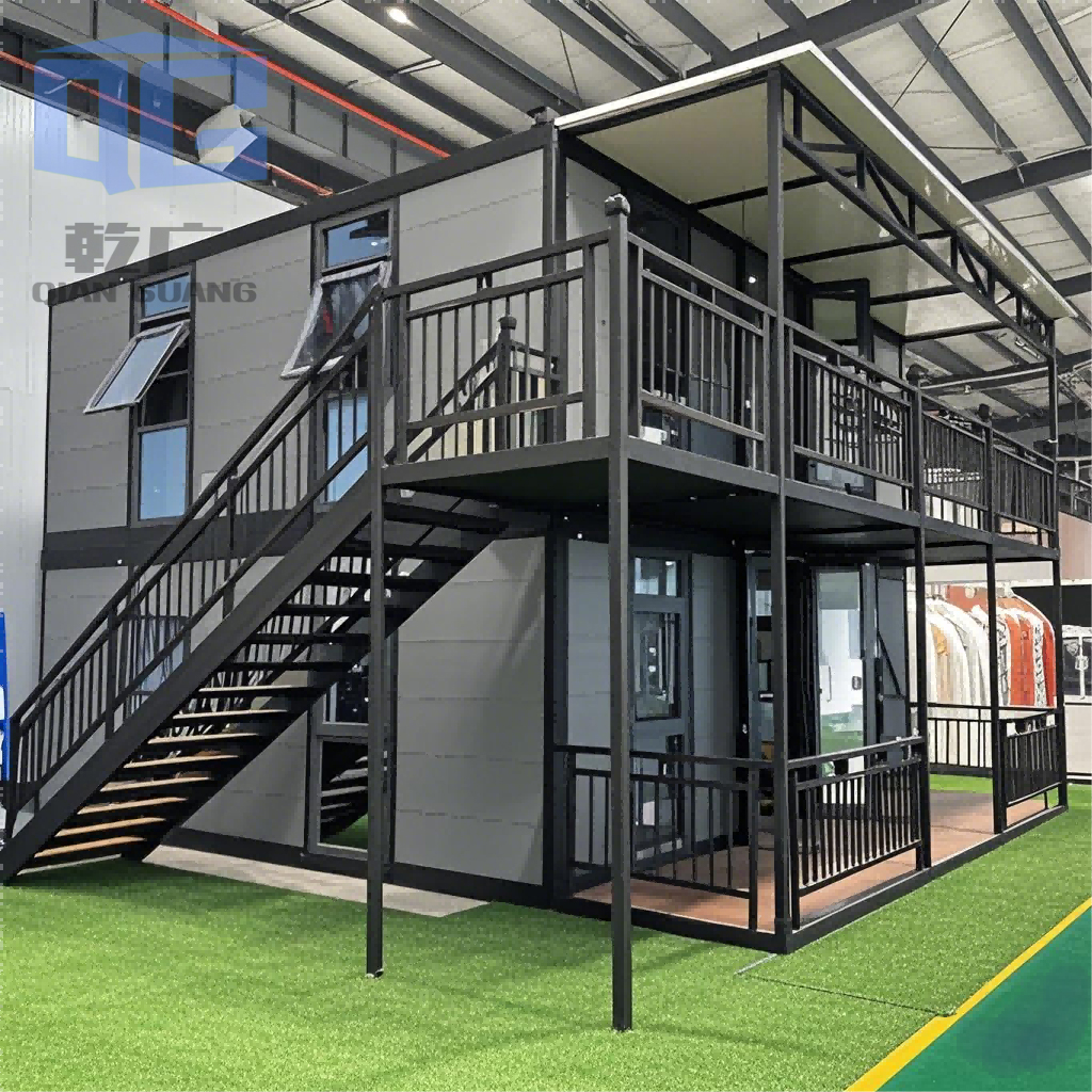 Luxury Expandable Container House Attached 2 3 4 5 Bedroom Cottage Manufactured Prefab Home Granny Flat Living Home