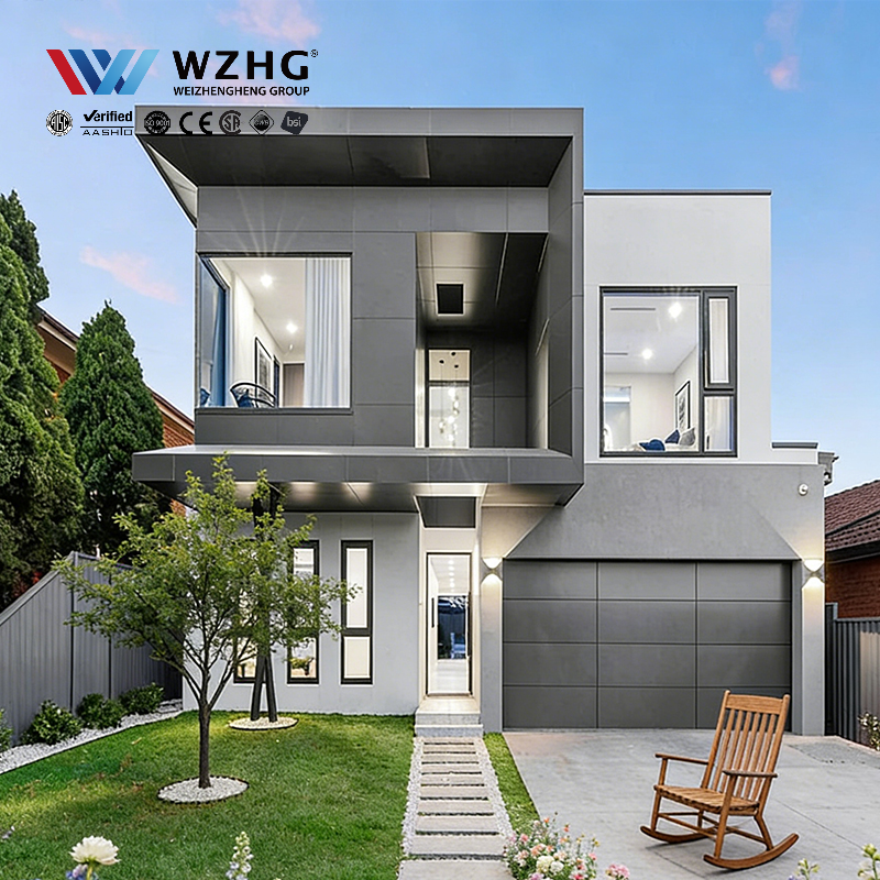 Sustainable Light Steel Modular Villa for Australia NZ Market Modern Coastal Resort Use for Villa Apartment Office Building