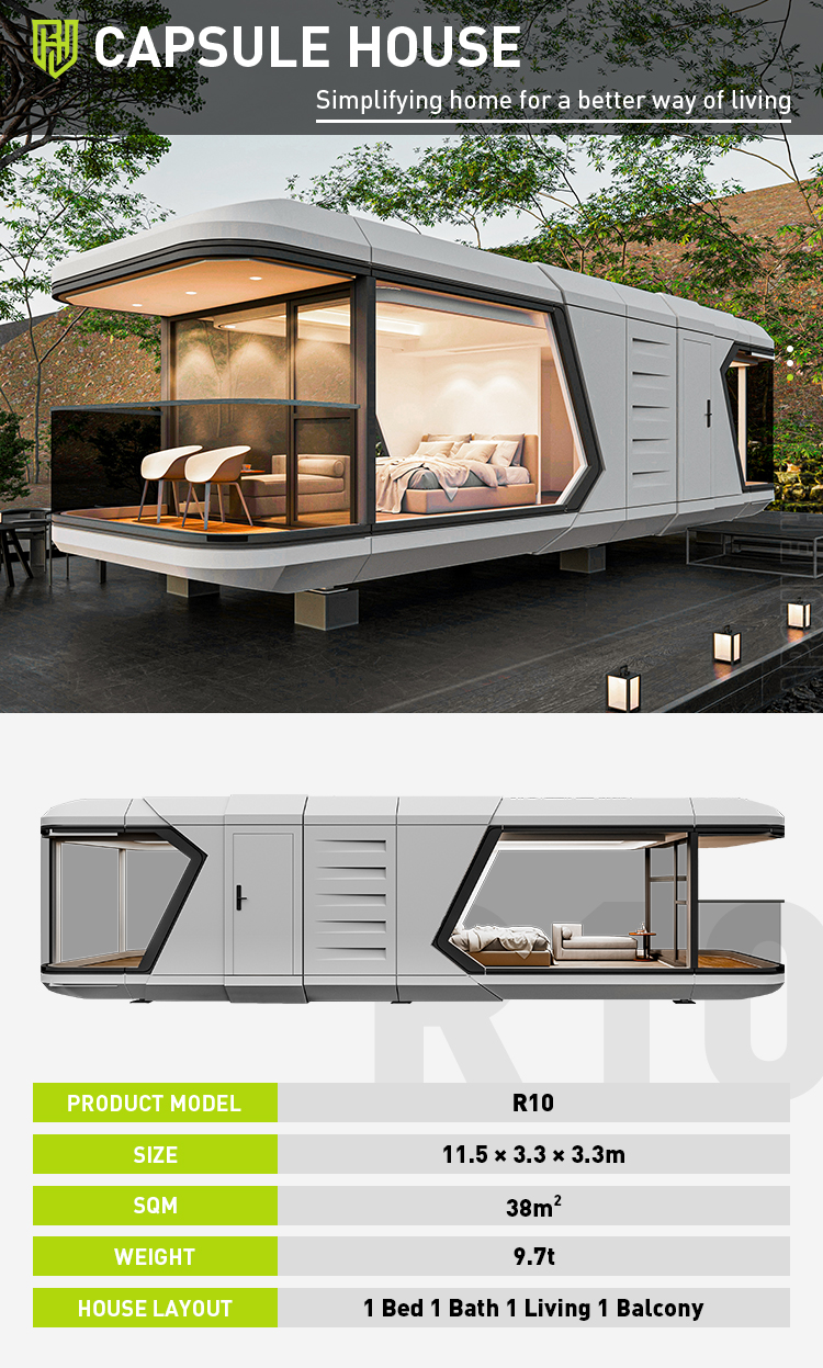 Space Capsule House Outer View