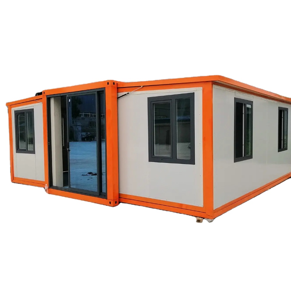 Expandable Prefabricated Modular Container House Steel Structure Thermal Insulation Customisable Office Building Apartment Hotel