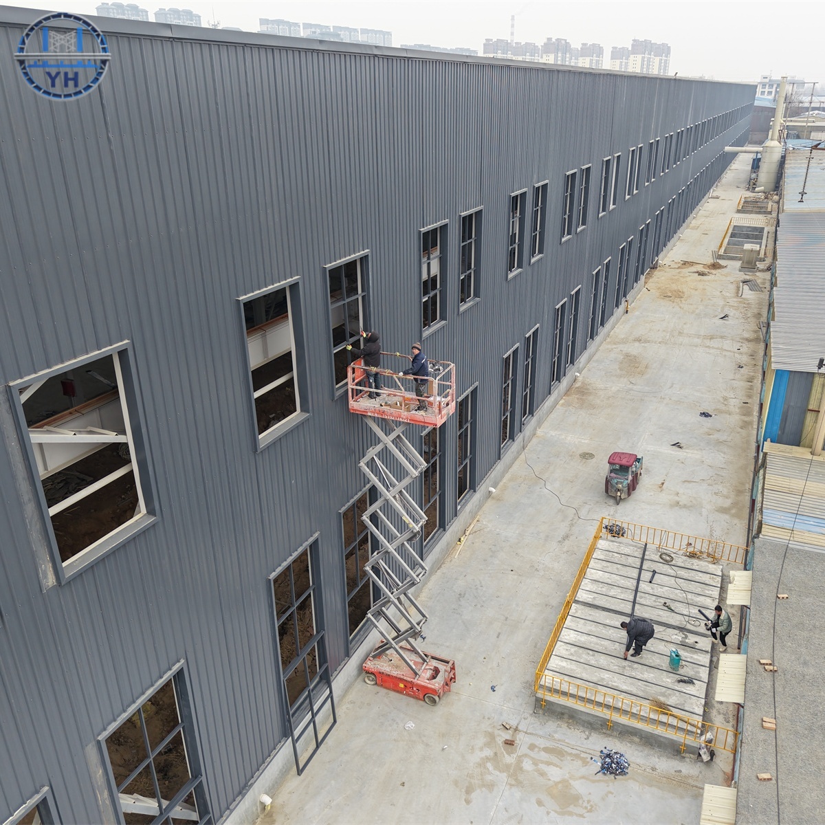 Multi Story Hospitals Schools Office Buildings Apartment Customized Steel Structure Integrated Construction Engineered Building